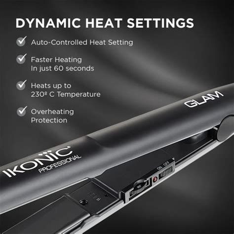 Ikonic Professional IKP-G Women Hair Straightener With Professional ...