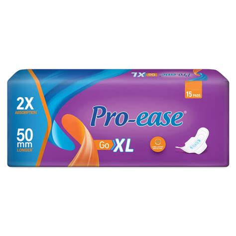 Pro-ease Sanitary Pad (XL) [18 Pads] – Delivery Wala
