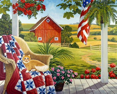American Patchwork © John Sloane – John Sloane Art