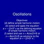 Image result for oscillations