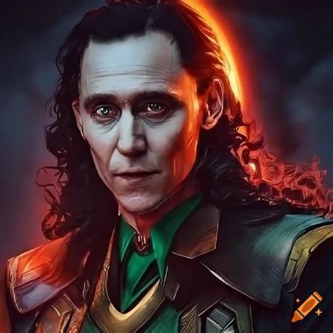 Loki celebrating his birthday on Craiyon