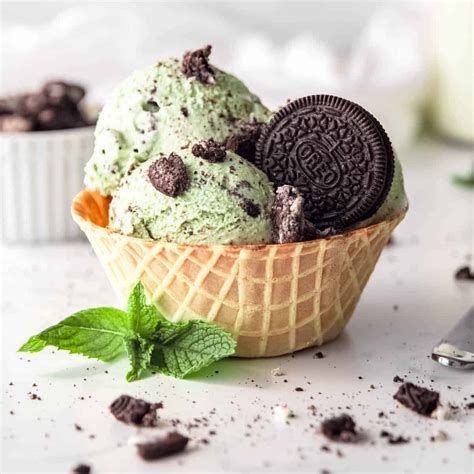 Mint Oreo Ice Cream