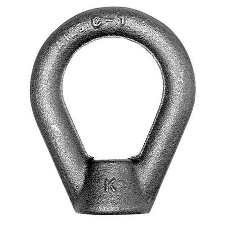 Ken Forging Oval Eye Nut, 3/8"-16 Thread Size, 5/8 in Thread Lg, Steel ...