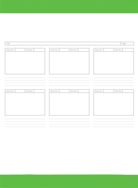 Storyboard Template