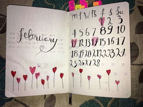 Image result for February Bullet Journal