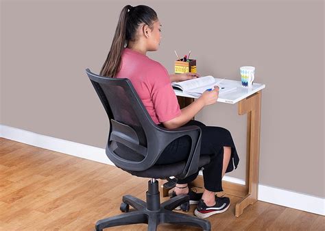 INVISIBLE BED Engineered Wood Foldable Study Table, Multipurpose Laptop ...