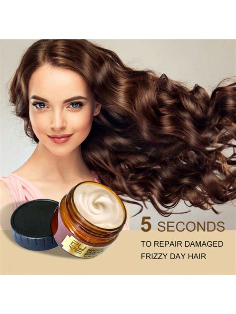 PURC قناع شعر بدون بخار PURC ، مرطب ومصلح للشعر الجاف والمتقصف ، منعم ...