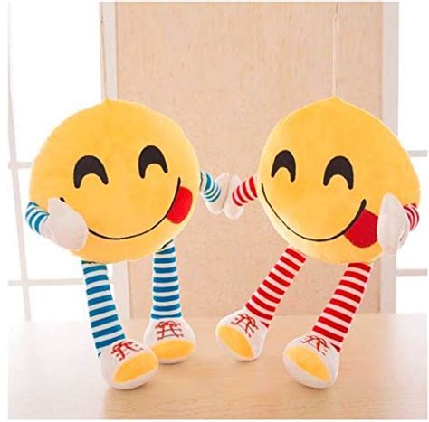 Frantic Smiley Pillow Cushions with Soft Hands and Legs : Amazon.in ...