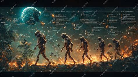 Human Evolution Scale 的图像结果