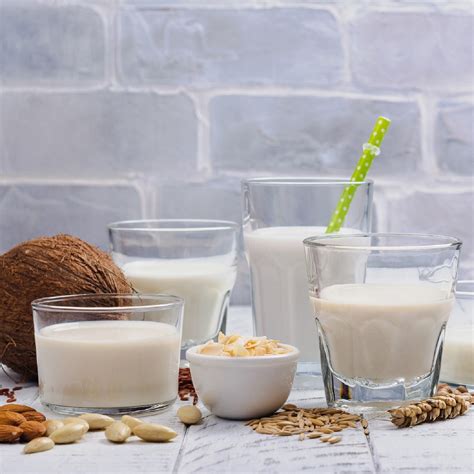 Nutritional differences between milk and plant-based drinks