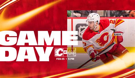 GAME NOTES: Flames at Capitals – February 25, 2025 – Flames Communications