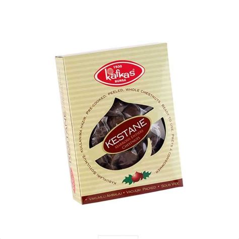 Pree Cooked and Peeled Whole Chestnuts, Ready to Use, 500g - 17.63oz