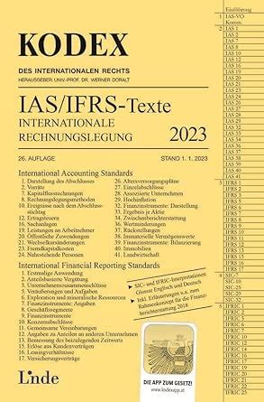 Amazon.in: Buy KODEX Internationale Rechnungslegung IAS/IFRS - Texte ...