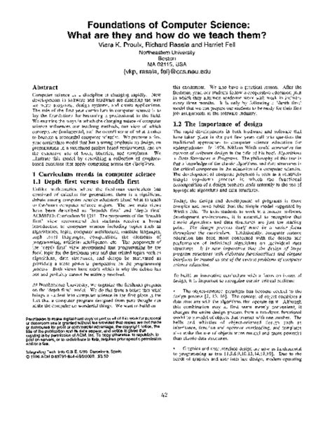 Image result for Foundations of Computer Science Class