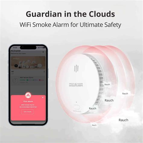 Wisualarm Smart WiFi Smoke Detector With Replaceable Battery – WISUALARM EU