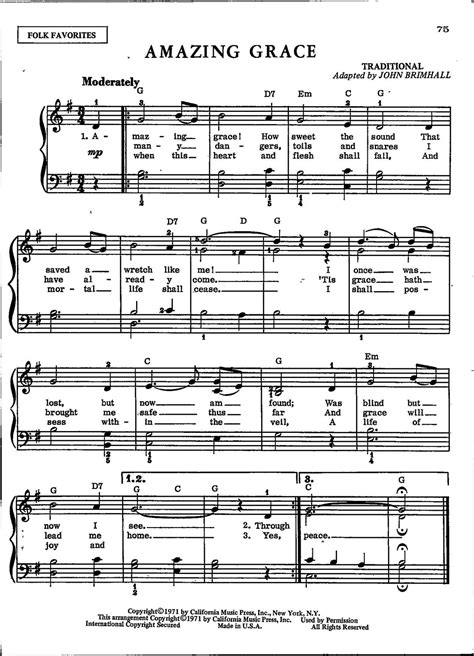 Partitura De Amazing Grace Broken Vessels (Amazing Grace) Sheet Music