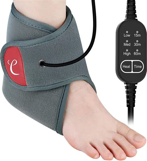 Amazon.com: Comfytemp Ankle Heating Pad for Achilles Tendonitis, USB Wearable Heating Pad for ...