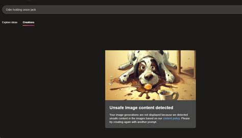 Bing Image Creator Terms of Service 的图像结果