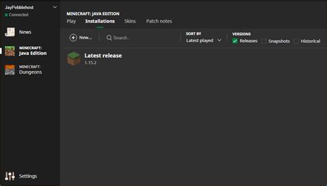 Install Forge Client 的图像结果