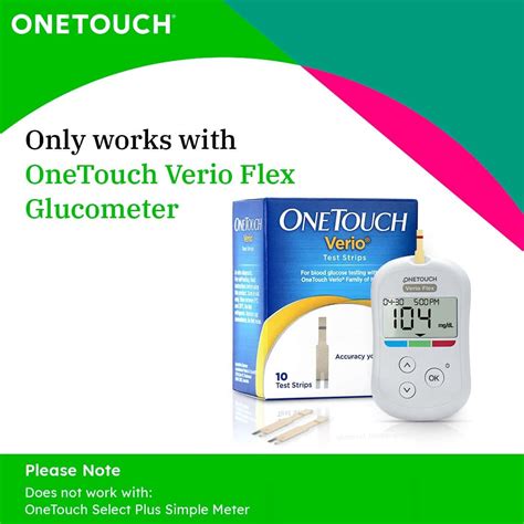 Buy ONETOUCH VERIO TEST STRIPS | PACK OF 10 STRIPS | FOR USE WITH ...