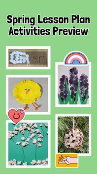 Image result for Spring Lesson Plan