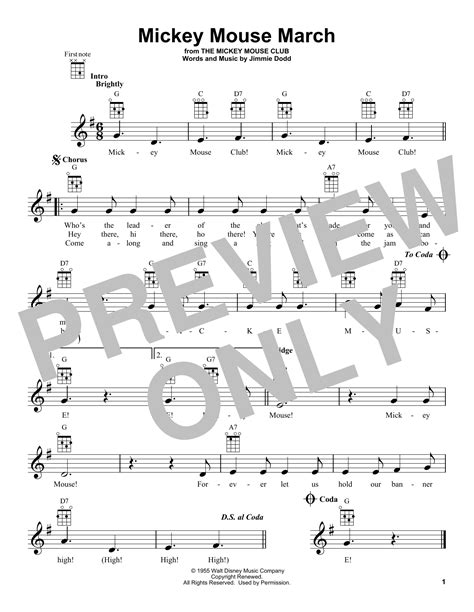 Mickey Mouse March (from The Mickey Mouse Club) par Jimmie Dodd ...