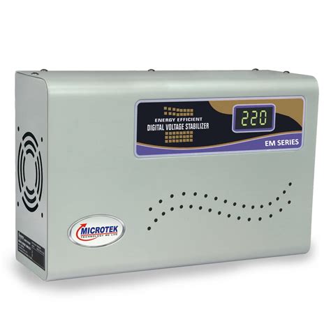 Microtek EM4130+ Automatic Voltage Stabilizer for AC up to 1.5 ton ...