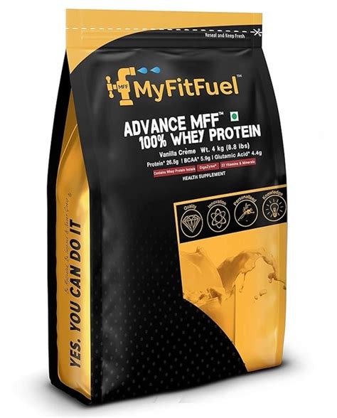 MyFitFuel Advance 100% Whey Protein 8.8 lbs, Vanilla Cream