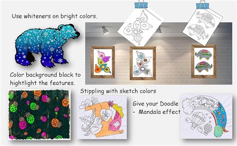 Mandala Coloring Art Book for Adults + Doodle Coloring Book for kids ...