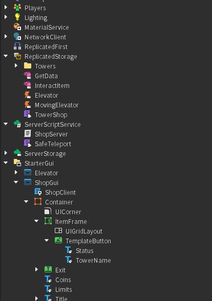 Image result for Open Shop Button Script Roblox