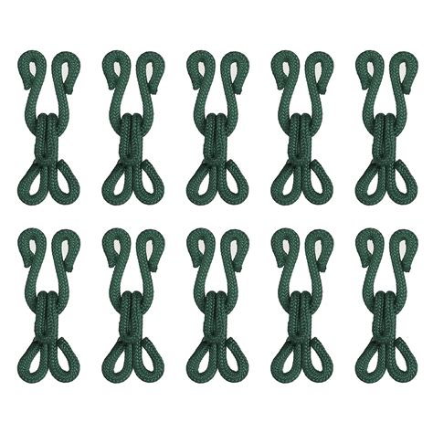 Sewing Hooks and Eye, 30pack Polyester Covered Hooks and Eyes Closure ...