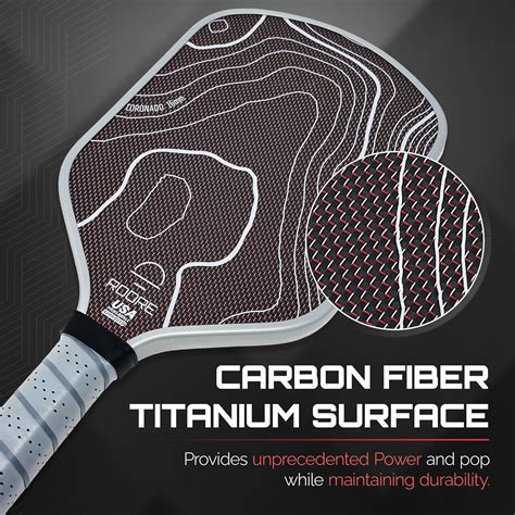 Roore Pickleball Paddles Titanium Carbon Fiber Gen 2 India | Ubuy