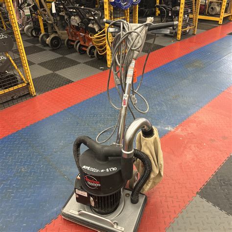 American Sanders OBS-18DC Orbital Square Buff Floor Sander Dust Control ...