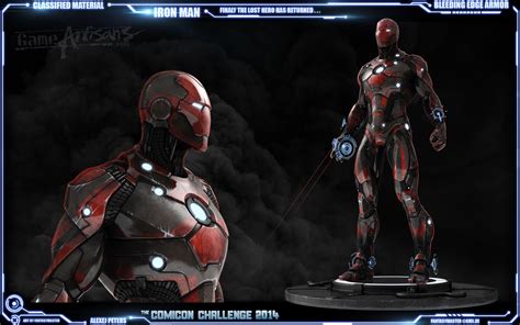 ArtStation - IRON MAN - bleeding edge