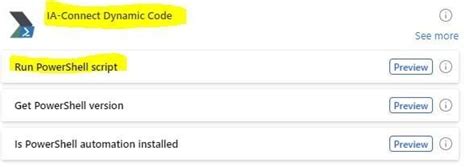 Image result for Run PowerShell Script Power Automate