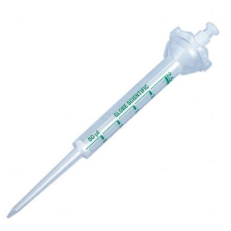 GLOBE SCIENTIFIC, Non-Sterile, 250 ul Capacity, Dispenser Syringe Tip ...
