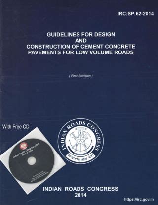 Buy online IRCSP62-2014* Guidelines for Design and Construction of ...