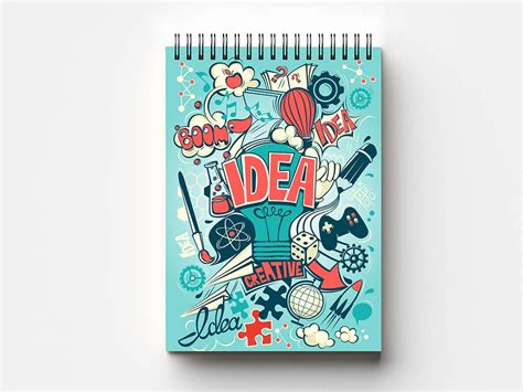 PAPER PLANE DESIGN Classic Printed Spiral Premium Notebook, Covers with ...