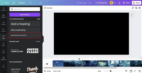 Steps to Add Subtitles in Canva