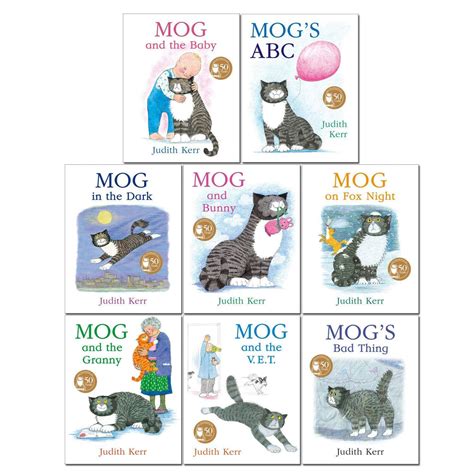 Mog The Cat Picture Book Series - 8 Books Collection Set Pack - Paperb