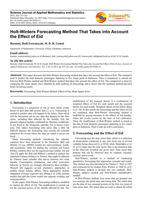 Winters Method Forecasting Excel 的图像结果