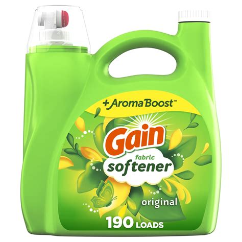 Gain Original Liquid Fabric Softener for Laundry, 140 fl oz - Walmart.com
