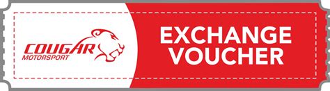 Exchange Voucher – Cougar Motorsport