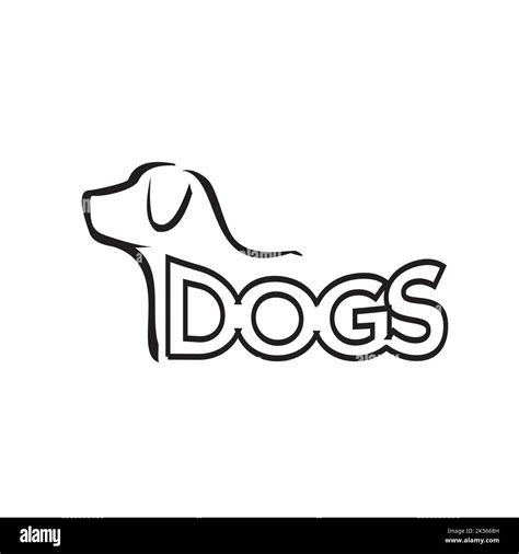 DOGs exclusive logo design inspiration Stock Vector Image & Art - Alamy