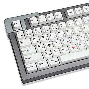 Japanese Keycaps PBT MDA Profile DYE-Sub White Theme Minimalist Style ...