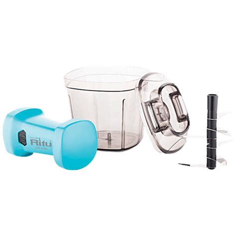 Buy Ritu Push Chopper - 6 Blades, Lock & Unlock System, Easy To Use ...