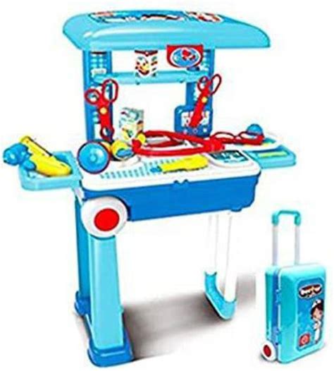Nirmal Sales Smart Foldable Doctor Set Trolley with Light and Music Toy ...