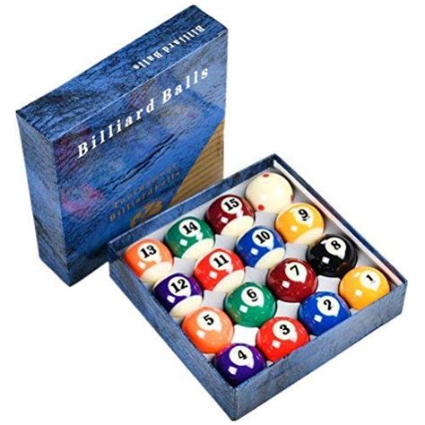 Laxmi Ganesh Billiard LGB American Pool Ball Set (Tournament) : Amazon ...