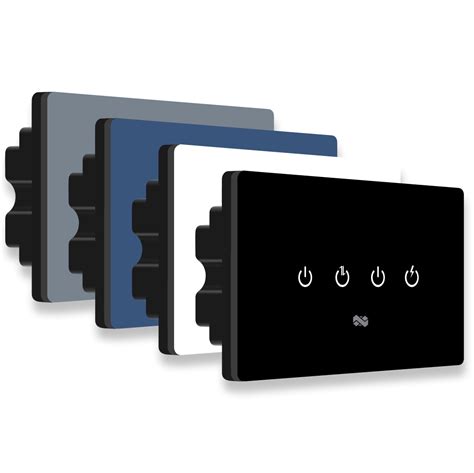 4 Gang IR Remote & Wifi Touch Switch | iotics technology