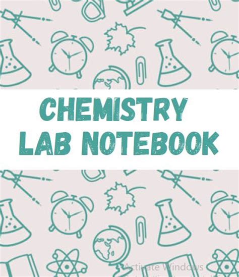 Image result for Chemistry Student Lab Notebook